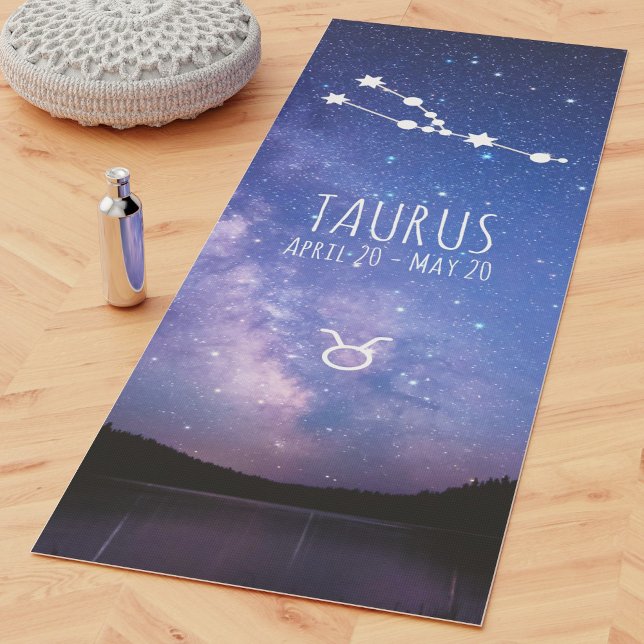 Taurus | Personalized Zodiac Astrology Yoga Mat (Creator Uploaded)