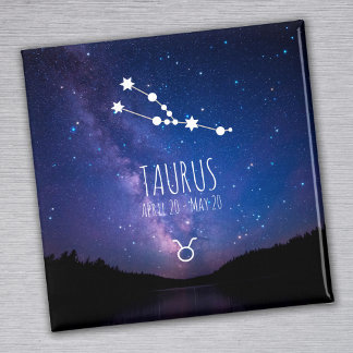 Taurus | Personalized Zodiac Constellation Magnet