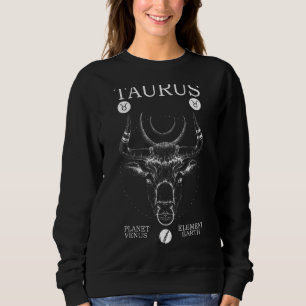 Taurus Planet Venus Element Earth Sweatshirt