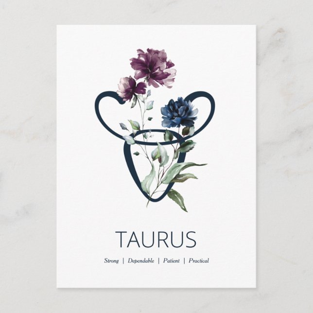 Taurus Postcard (Front)