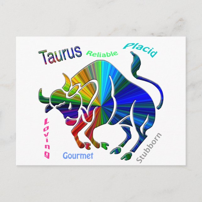 Taurus Postcard (Front)