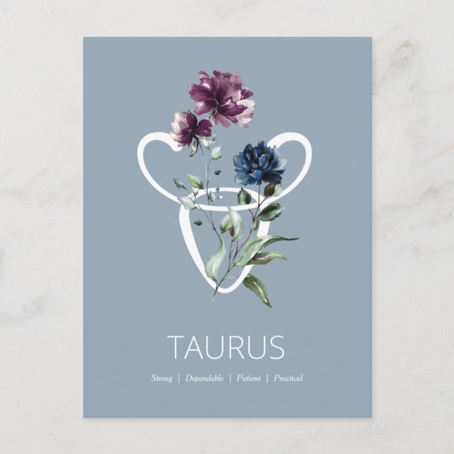 Taurus Postcard (Front)