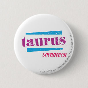 Taurus Purple 2 Inch Round Button