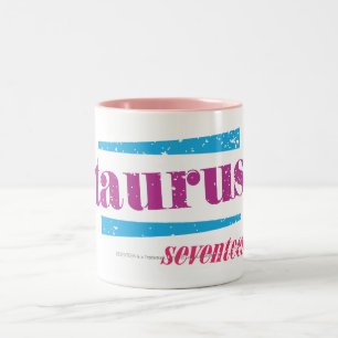 Taurus Purple Two-Tone Coffee Mug