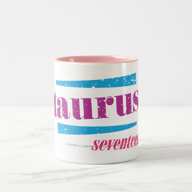 Taurus Purple Two-Tone Coffee Mug (Center)