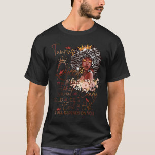 Taurus Queen Sweet As Candy Birthday For Black Wo T-Shirt