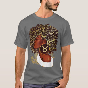 Taurus Queen Sweet As Candy Birthday Gift For Blac T-Shirt