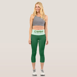 Taurus Reflection Capri Leggings