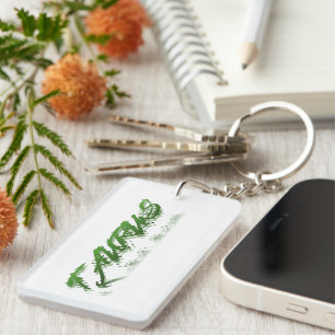 Taurus Reflection Keychain