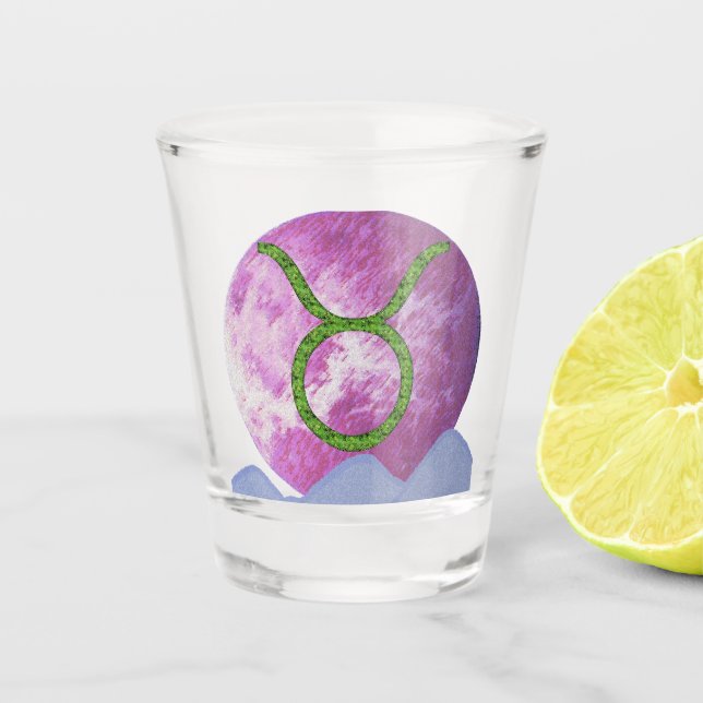 Taurus Shot Glass (Front)