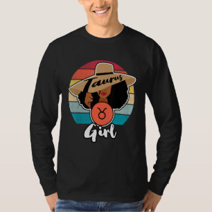 Taurus Sign Girl Queen Happy Birthday April To May T-Shirt