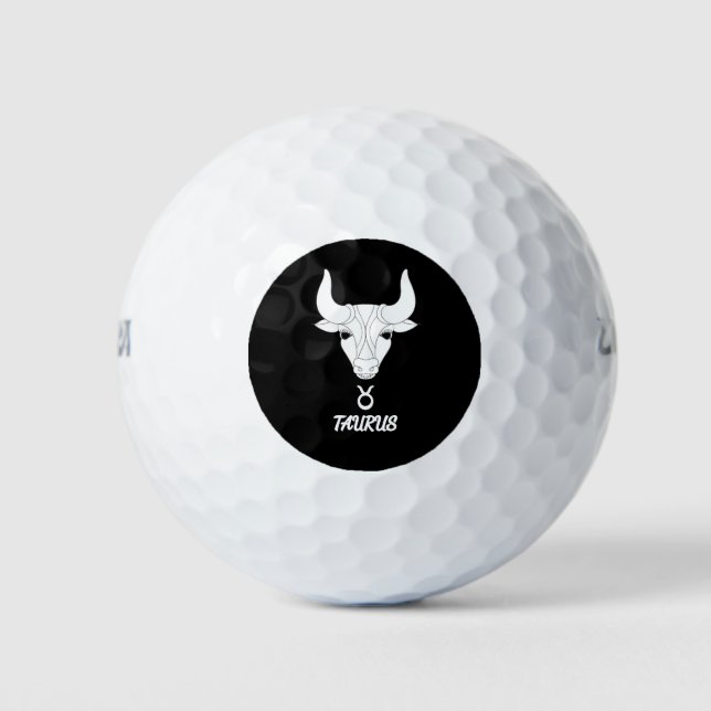 Taurus Silhouette Golf Balls (Front)