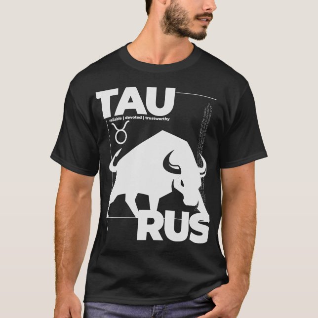 Taurus Spirit: Grounded and Unstoppable T-Shirt (Front)