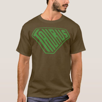 Taurus SuperEmpowered Zodiac Green T-Shirt