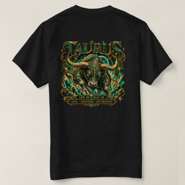 Taurus T-Shirt (Design Back)