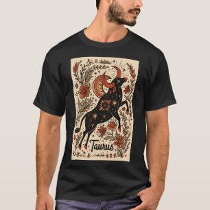 Taurus - T-shirt Celestial Zodiac Art