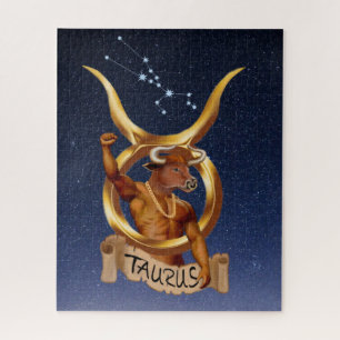 TAURUS THE BULL JIGSAW PUZZLE
