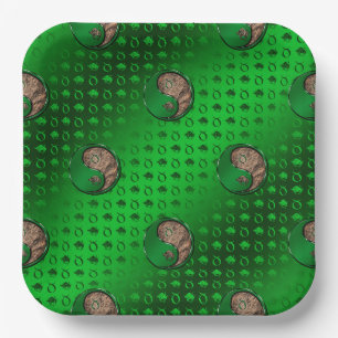 Taurus the Bull Paper Plate