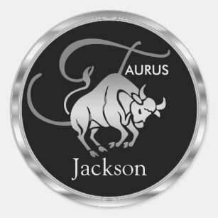 Taurus ♉ the Bull - Zodiac Horoscope Classic Round Sticker