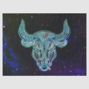 taurus the bull zodiac tissue paper