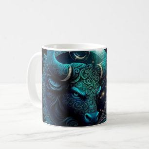 Taurus-Themed Nutritional Value Coffee Mug