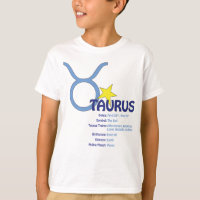 Taurus Traits Kids T-Shirt