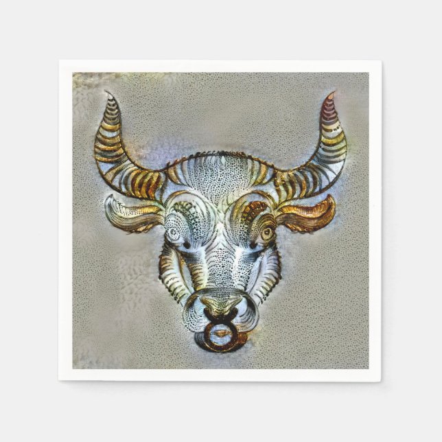 Taurus Venice Napkin (Front)