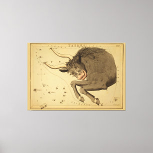Taurus - Vintage Sign of the Zodiac Image