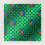 Taurus & Water Dog Jigsaw Puzzle<br><div class="desc">For those born under the sign of Taurus in the Year of the Water Dog.</div>