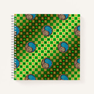 Taurus & Water Dragon Notebook