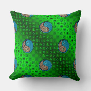 Taurus & Water Goat Throw Pillow