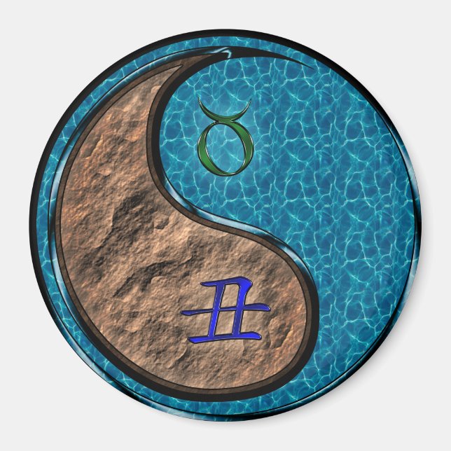 Taurus & Water Ox Magnet (Front)