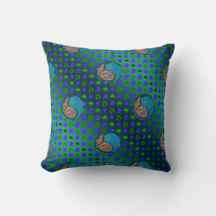 Taurus & Water Ox Throw Pillow