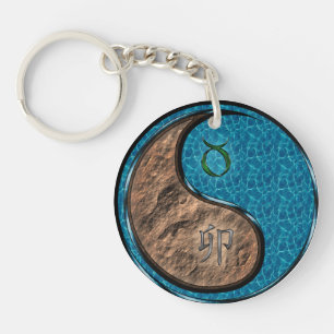 Taurus & Water Rabbit Keychain