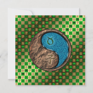 Taurus & Water Rat Card
