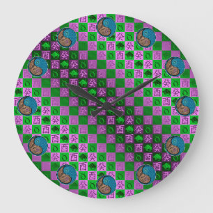 Taurus & Water Rooster Large Clock