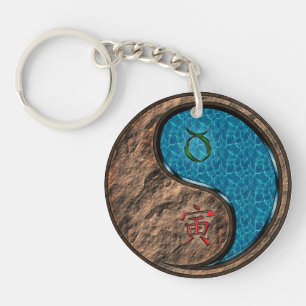 Taurus & Water Tiger Keychain