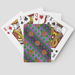 Taurus & Wood Boar Playing Cards