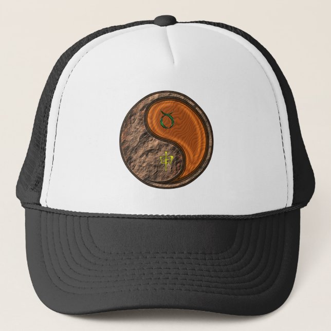 Taurus & Wood Monkey Trucker Hat (Front)