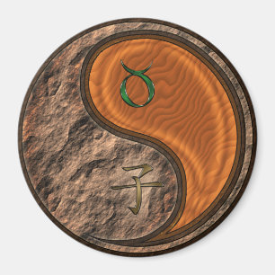 Taurus & Wood Rat Magnet