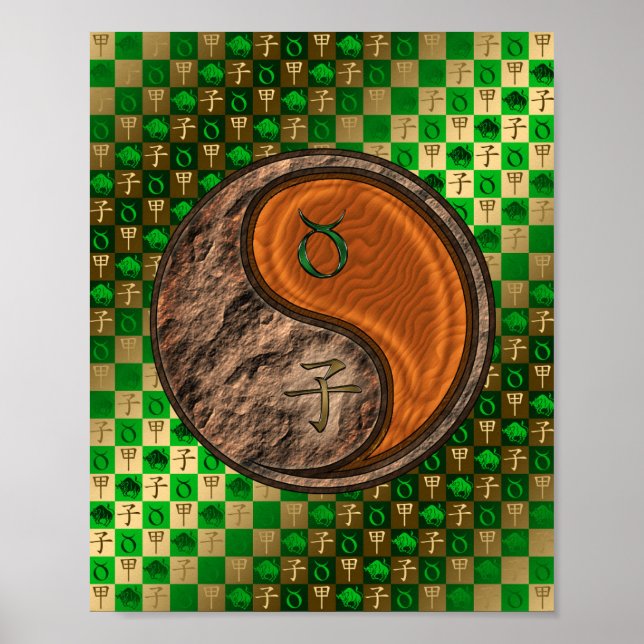Taurus & Wood Rat Poster (Front)
