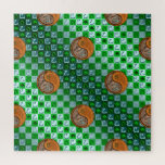 Taurus & Wood Snake Jigsaw Puzzle<br><div class="desc">For those born under the sign of Taurus in the Year of the Wood Snake.</div>