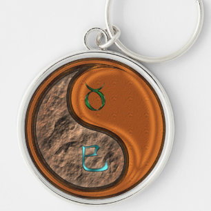 Taurus & Wood Snake Keychain