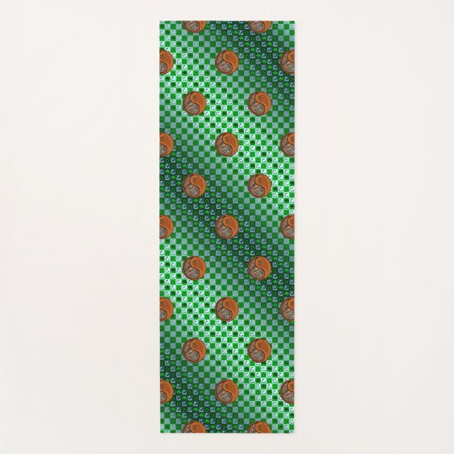 Taurus & Wood Snake Yoga Mat (Front)