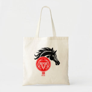 Taurus x Custom Year of the Horse 2026 Tote Bag