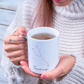 Taurus Zodiac Constellation Coffee Mug