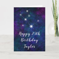 Taurus Zodiac Constellation Happy Birthday