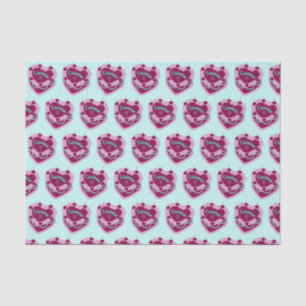 Taurus Zodiac Coquette Heart Birthday Cake Tissue Paper