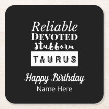 Taurus Zodiac Fun Characteristics Birthday