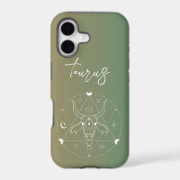 Taurus zodiac horoscope star sign gradient